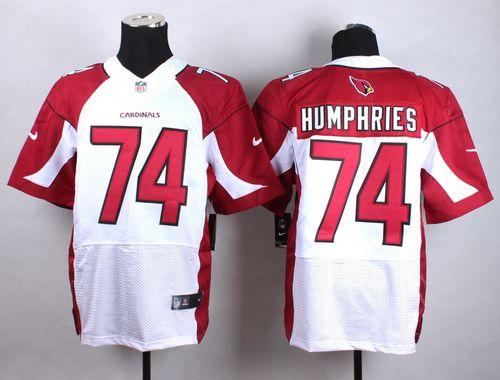 Nike Cardinals #74 D.J. Humphries White Men's Stitched NFL Vapor Untouchable Elite Jersey